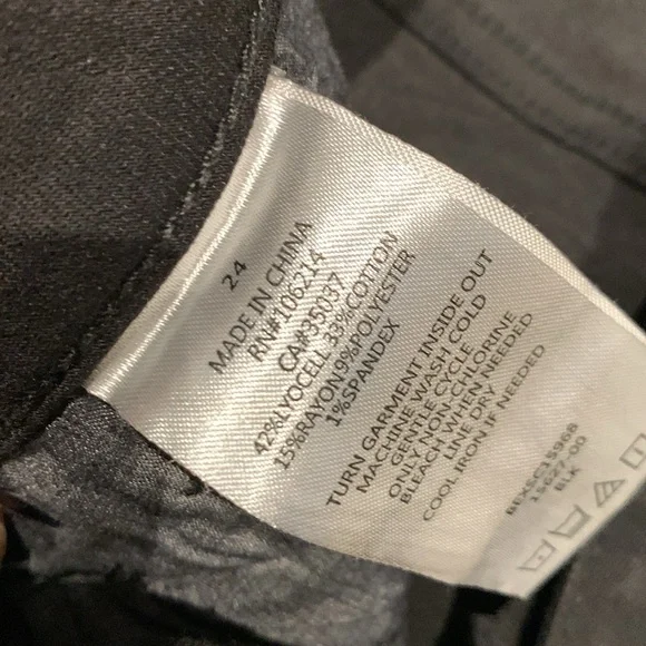 NWOT JOE’s Jeans. Size 24. Coated - Picture 2 of 3